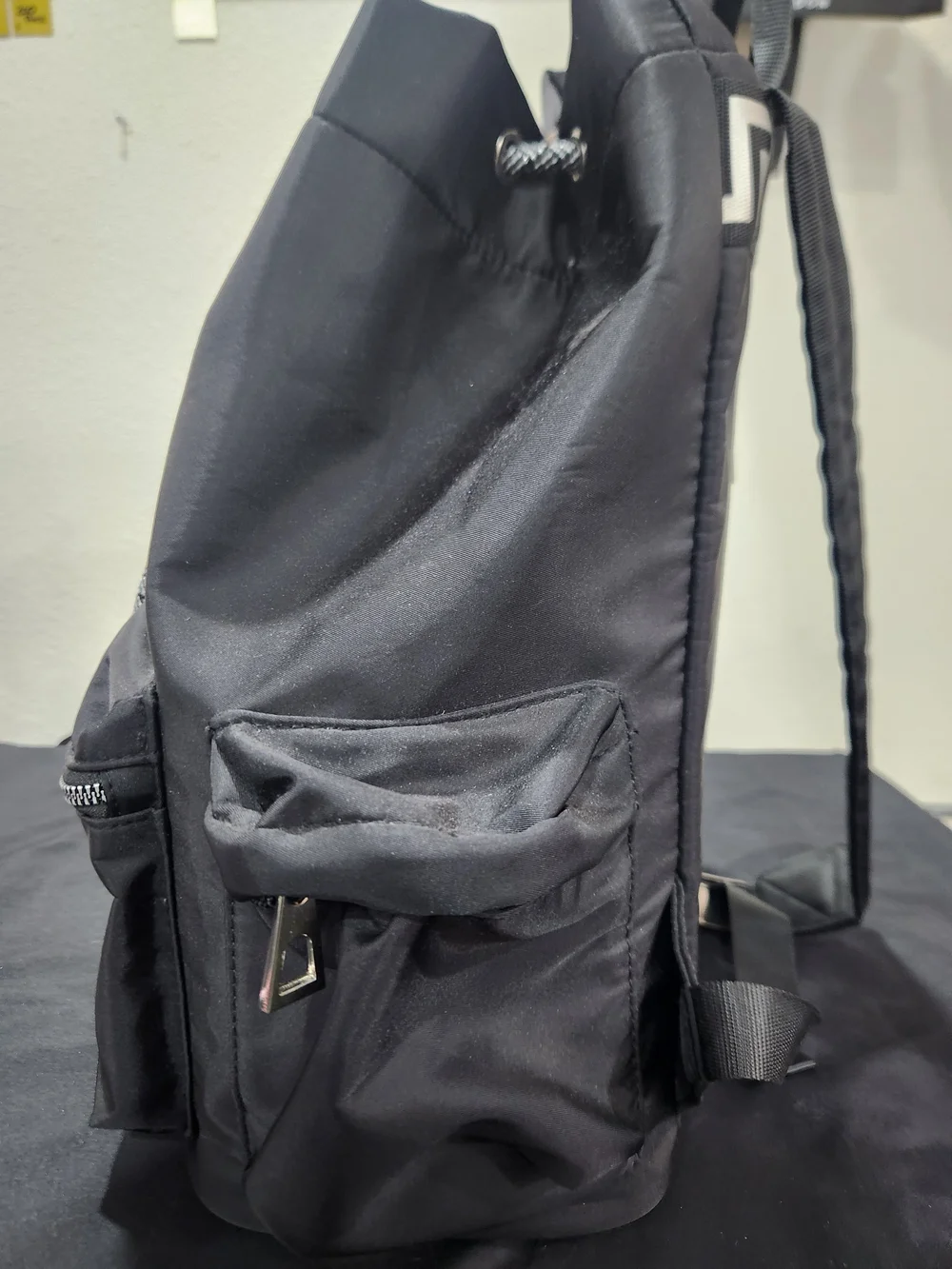 Versace Black Backpack